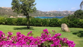 Il Bouganville a 150m dalla spiaggia con vista sulla splendida baia di Porto Raphael